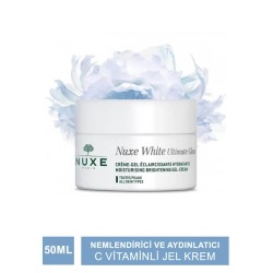 Nuxe White Ultimate Glow Nemlendirici ve Aydınlatıcı C Vitaminli Jel Krem 50 ml