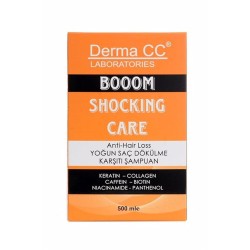 Derma CC Boom Shocking Care Shampoo ( Yoğun Dökülme Karşıtı Şampuan ) 500 ml
