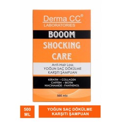 Derma CC Boom Shocking Care Shampoo ( Yoğun Dökülme Karşıtı Şampuan ) 500 ml
