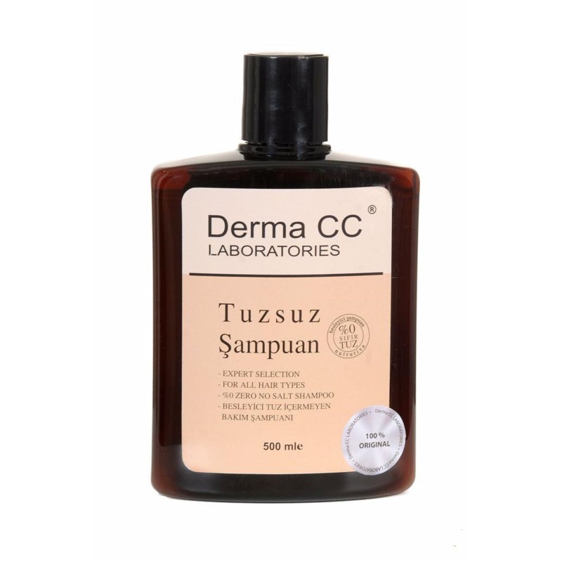Derma CC Tuzsuz Şampuan 500 ml Derma CC Tuzsuz Şampuan 500 ml