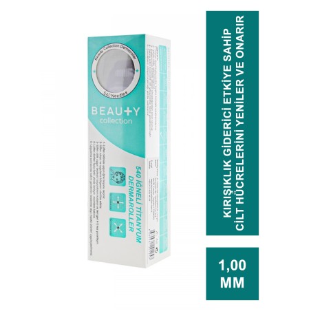 Beauty Face 540 İğneli Titantum Dermaroller 1,00mm