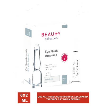 Beauty Face Eye Flash Toparlayıcı Göz Altı Ampul 6x2 ml