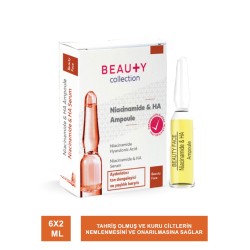 Beauty Face Niacinamide & HA ( Aydınlatıcı ve Yaşlanma Karşıtı ) Ampul 6x2 ml