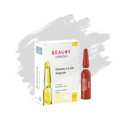 Beauty Face Vitamin C & HA ( Aydınlatıcı ve Kırışıklık Karşıtı ) Ampul 6x2 ml