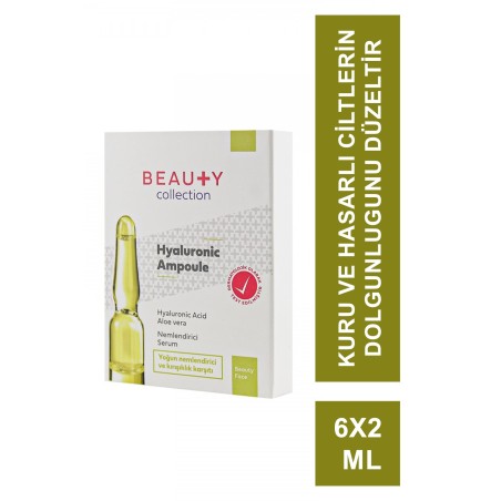 Beauty Face Hyaluronic Nemlendirici Serum Ampul 6x2 ml