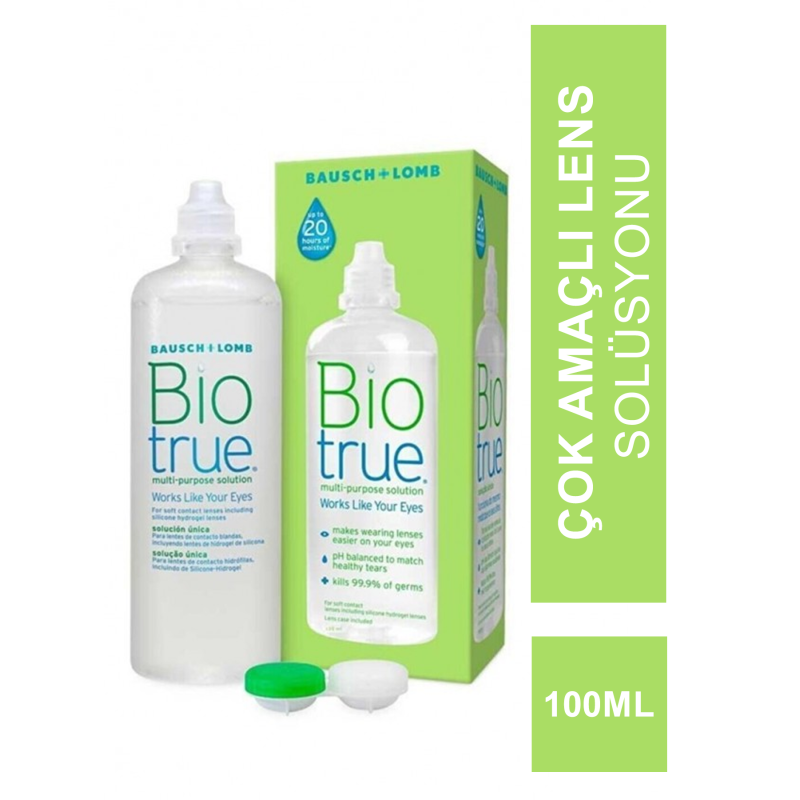 Biotrue Lens Solüsyonu 100 ml (S.K.T 11-2023) Biotrue Lens Solüsyonu 100 ml (S.K.T 11-2023)