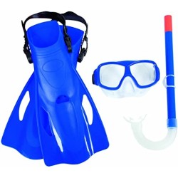Bestway Hydro Swim Freestyle Şnorkel Takımı 7+ - Mavi ( 25019 )