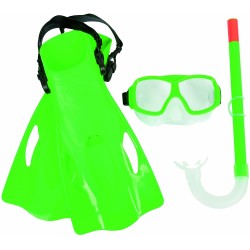 Bestway Hydro Swim Freestyle Şnorkel Takımı 7+ - Yeşil ( 25019 )