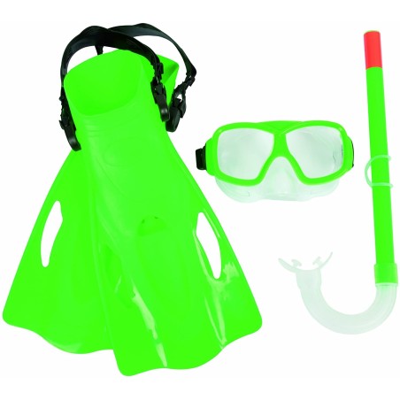 Bestway Hydro Swim Freestyle Şnorkel Takımı 7+ - Yeşil ( 25019 )