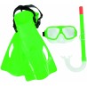 Bestway Hydro Swim Freestyle Şnorkel Takımı 7+ - Yeşil ( 25019 )