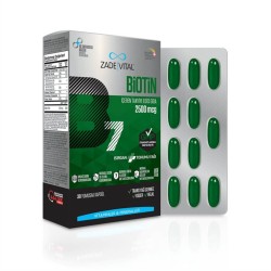 Zade Vital Biotin B7 Isırgan Tohum Yağı 30 Kapsül