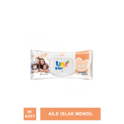 Uni Baby Aile Islak Mendil 90 Adet