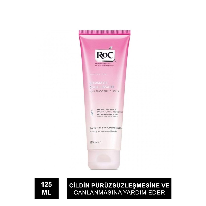 Roc Soft Smoothing Facial Scrub 125ml Roc Soft Smoothing Facial Scrub 125ml