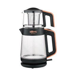 STİLEVS BİÇAY GLASS SIH30550 BAKIR ÇAY MAKİNESİ