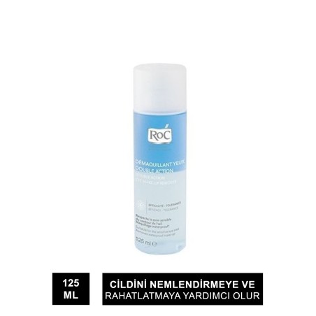 Roc Double Action Eye Make Up Remover 125ml