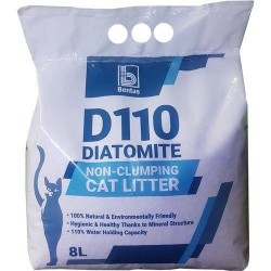 D110 Diatomite Kedi Kumu 8 L