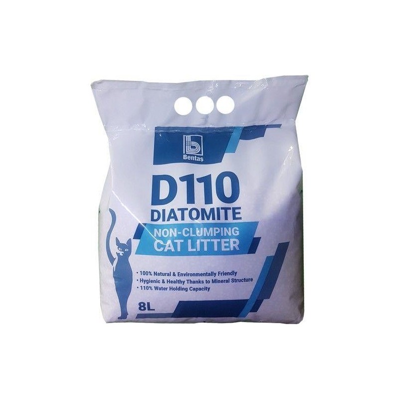 D110 Diatomite Kedi Kumu 8 L