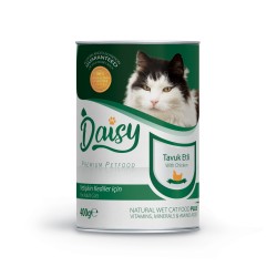 Daisy Premium Pet Tavuk Etli Kedi Konservesi 400 Gr