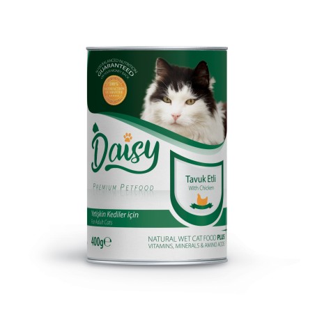 Daisy Premium Pet Tavuk Etli Kedi Konservesi 400 Gr