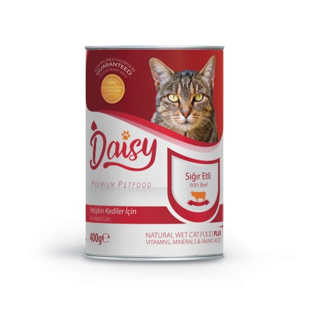 Daisy Premium Pet Biftekli Kedi Konservesi 400 Gr