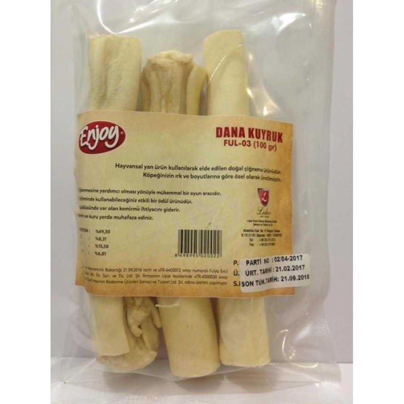 Enjoy Dana Kuyruk Köpek Ödülü 100 Gr