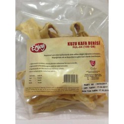 Enjoy Kuzu Kafa Derisi Köpek Ödülü 100 Gr