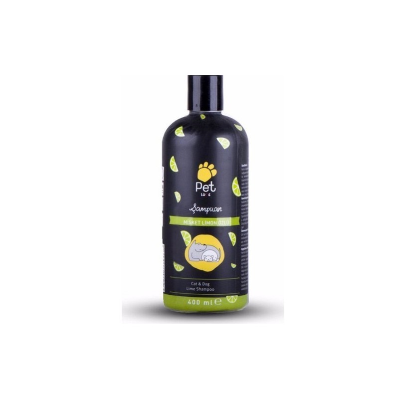 Mki Pet Love Misket Limon Kokulu  Kedi Köpek Şampuanı 400 Ml