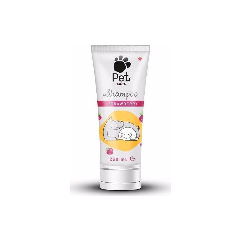 Mki Pet Love Çilek Kokulu Tüp Kedi Köpek Şampuanı 250 Ml