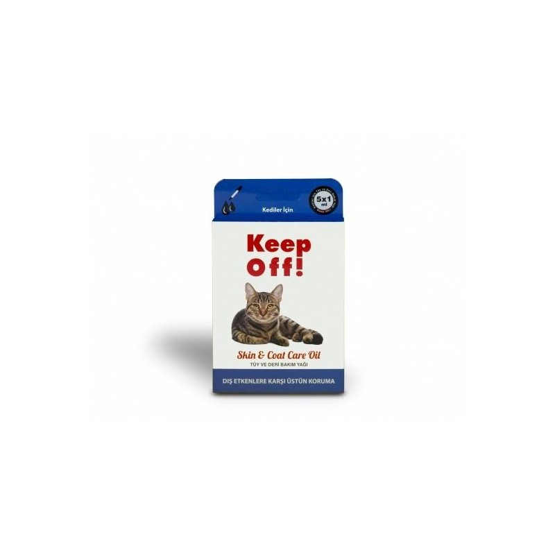 Mki Keep Off Kediler İçin Ense Damlası  5X1 Ml