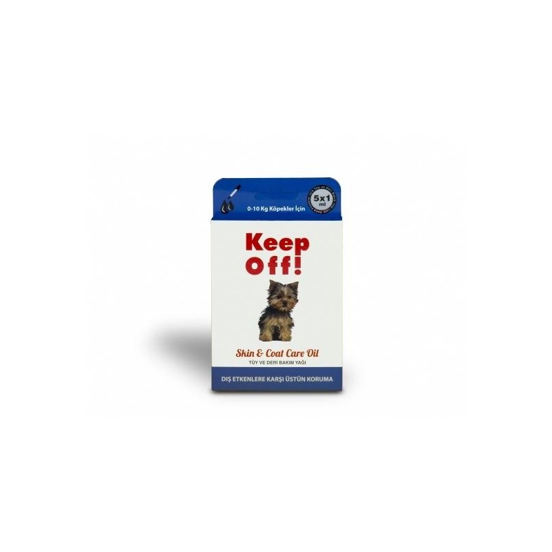 Mki Keep Off Küçük Irk Köpekler İçin -0-10 Kg- Ense Damlası  5X1 Ml
