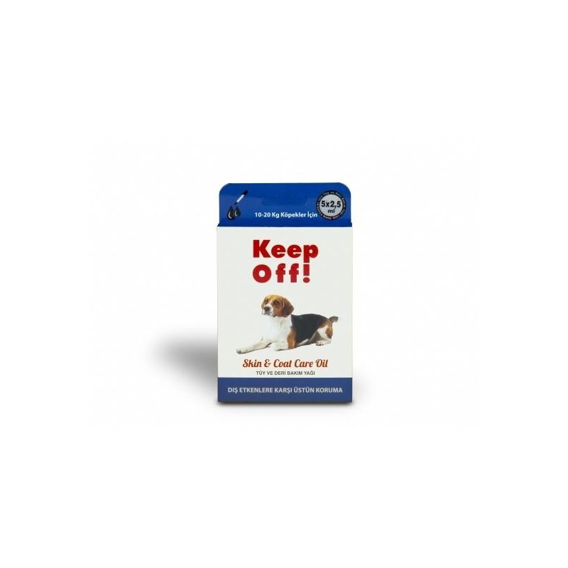 Mki Keep Off Orta Irk Köpekler İçin -10-20 Kg- Ense Damlası  5X2.5 Ml