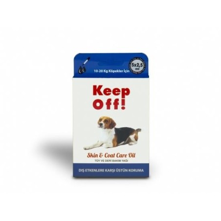 Mki Keep Off Orta Irk Köpekler İçin -10-20 Kg- Ense Damlası  5X2.5 Ml