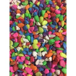 Sand Fish 1 Kg Renkli Çakıl İnce Taneli