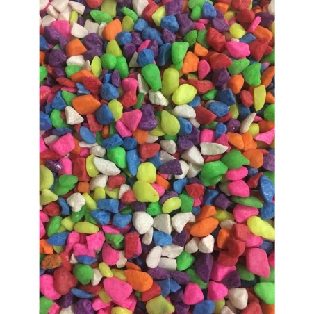 Sand Fish 1 Kg Renkli Çakıl İnce Taneli