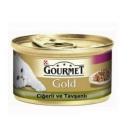 Gourmet Gold Ciğerli Tavşanlı 85Gr