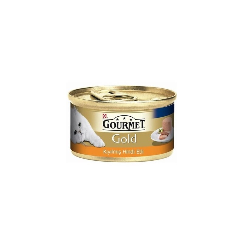 Gourmet Gold Kıyılmış Hindili 85 Gr