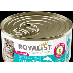 Royalist Pate Sterilised Somonlu 80 Gr