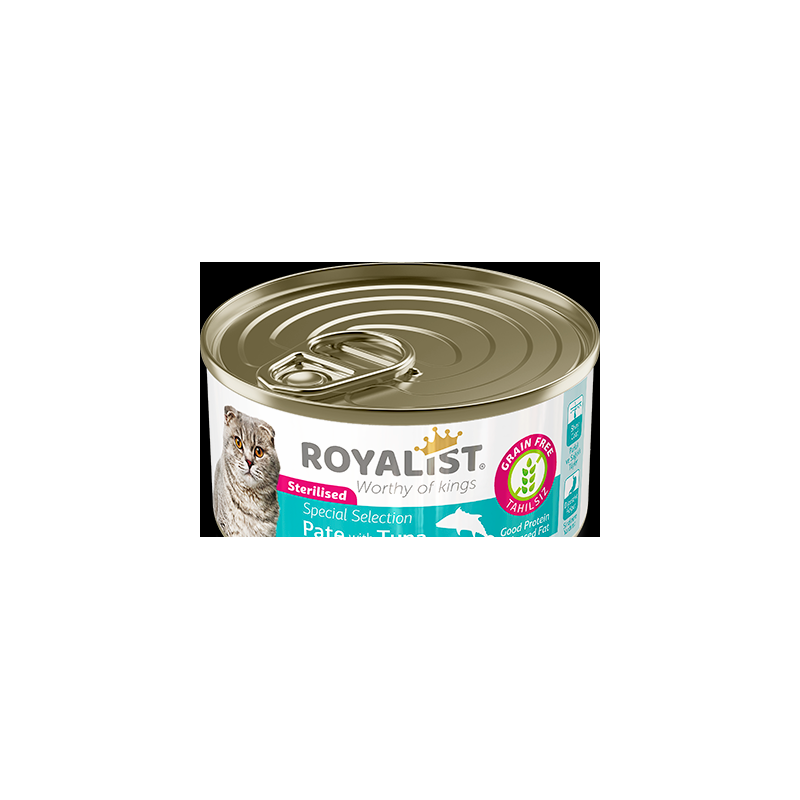 Royalist Pate Sterilised Somonlu 80 Gr