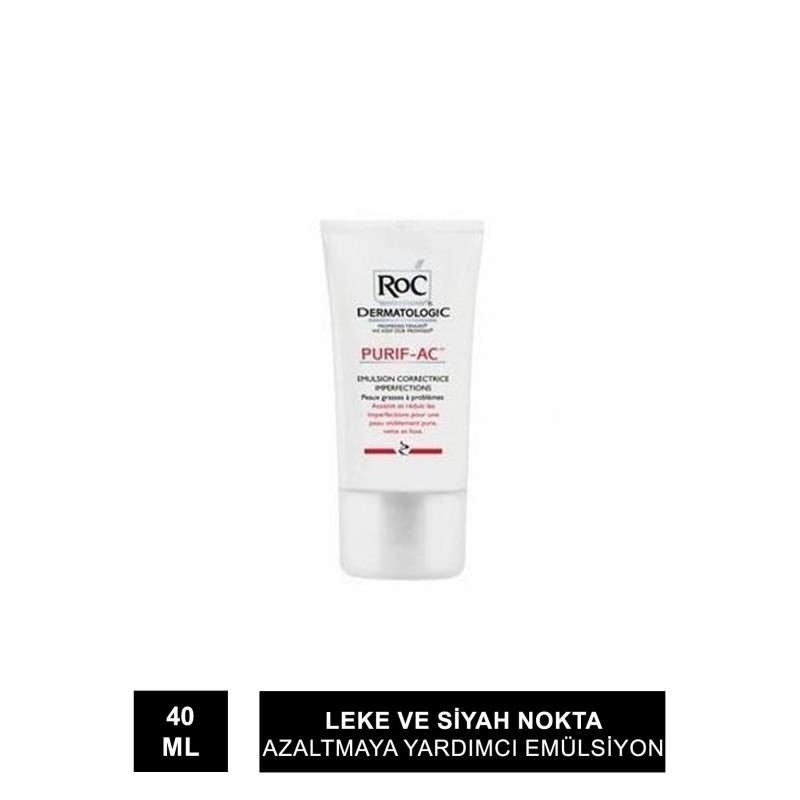 Roc Purif AC Blemish Correcting Emulsion 40 ml Roc Purif AC Blemish Correcting Emulsion 40 ml