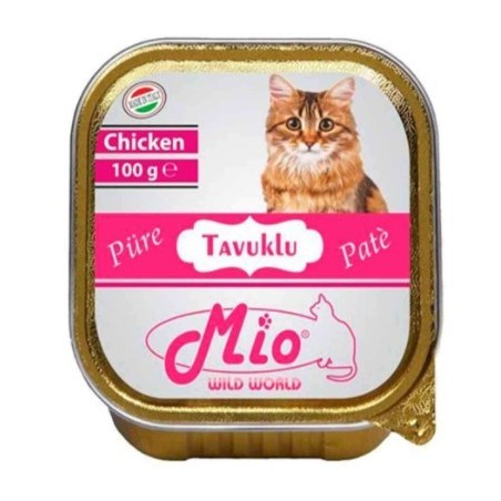 Mio 100 Gr Kedi - Tavuklu - Püre