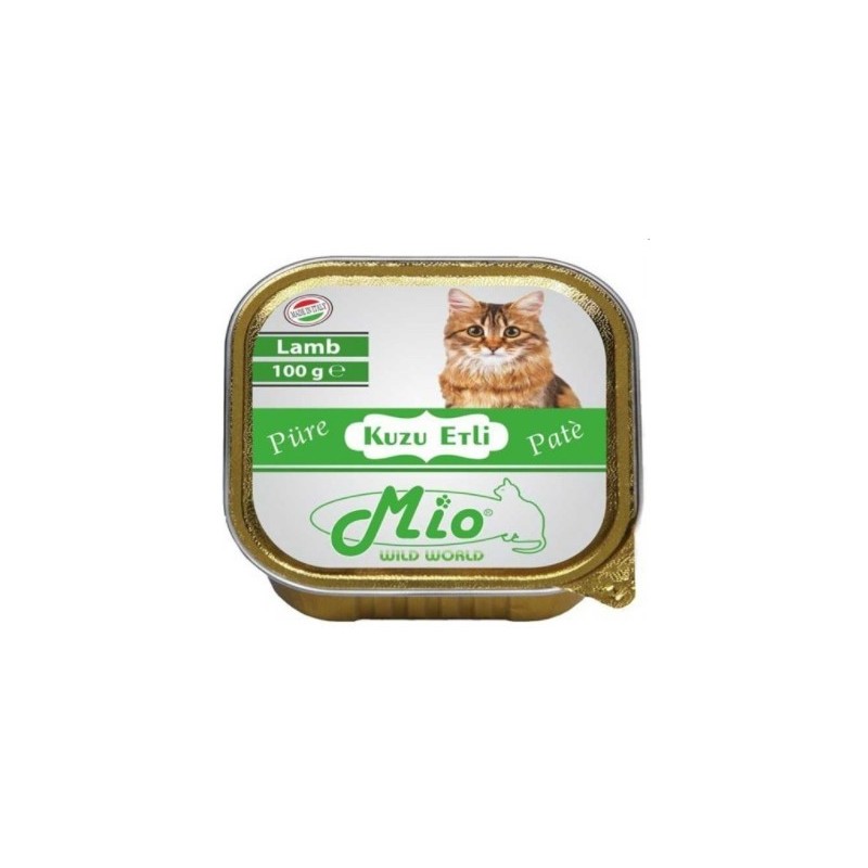 Mio 100 Gr Kedi - Kuzu Etli - Püre