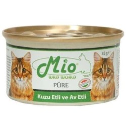 Mio 85 Gr Kedi - Kuzu Etli Ve Av Etli - Püre