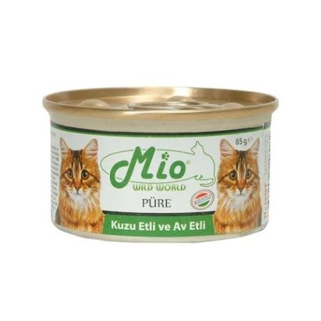 Mio 85 Gr Kedi - Kuzu Etli Ve Av Etli - Püre