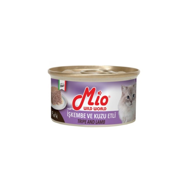 Mio 85 Gr Kedi - İşkembe Ve Kuzu Etli - Püre