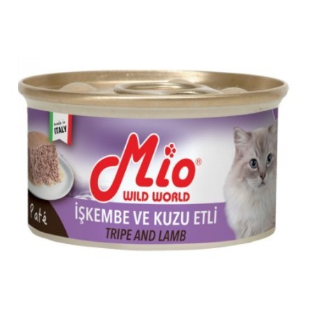 Mio 85 Gr Kedi - İşkembe Ve Kuzu Etli - Püre