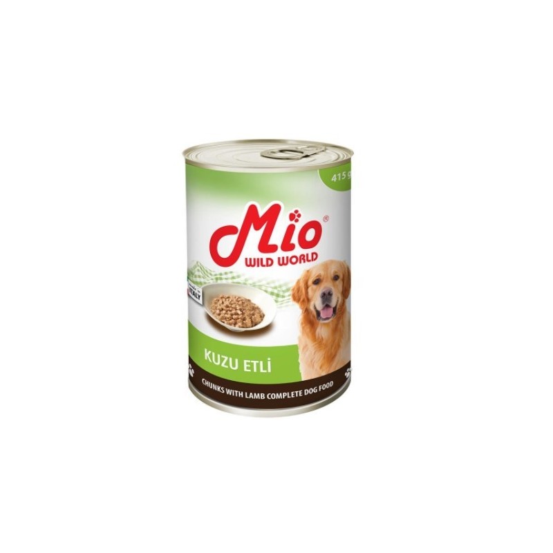 Mio 415 Gr Köpek - Kuzu Etli - Parça Etli