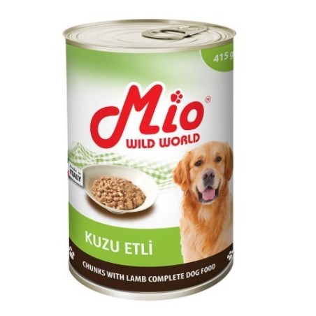 Mio 415 Gr Köpek - Kuzu Etli - Parça Etli