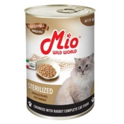 Mio 415 Gr Kedi - Sterilize/Tavşanlı - Parça Etli
