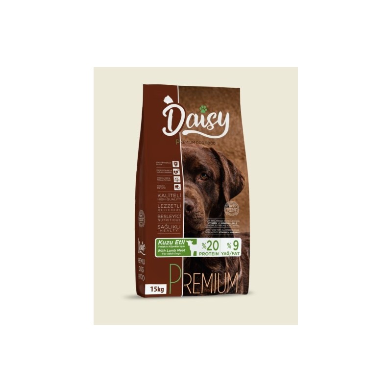 Daisy Premium Kuzu Etli Yetişkin Köpek Maması 15 Kg