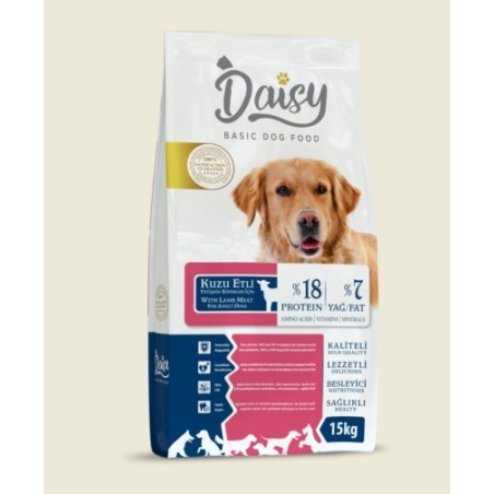 Daisy Basic Kuzu Etli Yetişkin Köpek Maması 15 Kg